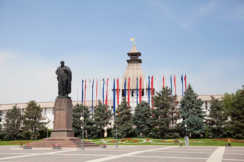площадь Ленина, Астраханский кремль