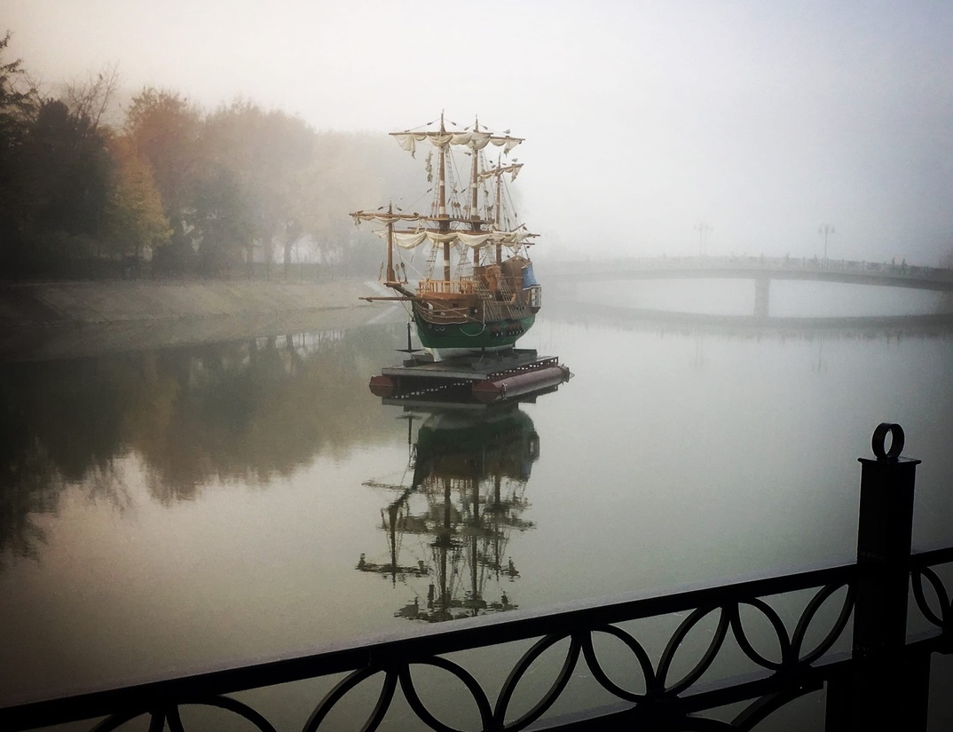 Корабль в тумане
